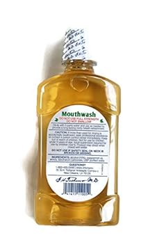 Dr Tichenor S Antiseptic Mouthwash Peppermint 8 Fl Oz By Nelson Distribution Amazon De Beauty