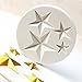 Star Silicone Fondant Mold Chocolate Mold for Sugarcraft, Candy Mold, Cupcake Topper, Polymer Clay,Crafting Projects-Small