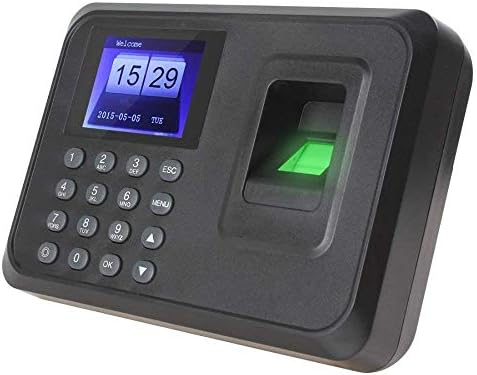 A6 2.4 inch TFT Screen Biometric Fingerprint Time Attendance Machine, Digital Independent Electronic Punch Reader Machine