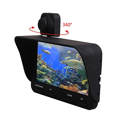 Gobing-Fishing-Finder-43-inch-TFT-LCD-Dual-Camera-Underwater-Fishing-System-Kit-for-BoatKayakIceRockLake-Fishing-Support-TF-Card-32G