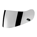 HJ-09 Silver Mirror Replacement Face Shield Visor