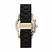 Michael Kors Watches Black PU Runway Watch