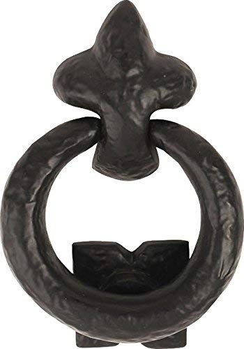 Ring Door Knocker Black Antique Traditional Reproduction Cast Iron