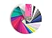 Compact Color Swatch Fan Cool (True) Winter with 35 Colors for Color Analysis and Image Consulting