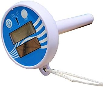 DMAR Digital Pool Thermometer Floating With Solar Power Spa Bath Water Thermograph For indoor outdoor