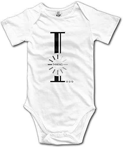 Humor Graphic I'm Thinking Baby's Funny Onesies (0-2 Years Old)