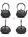 Cast Iron Teapot, Sotya Tetsubin Japanese Tea Kettle (1300ml, Brown)