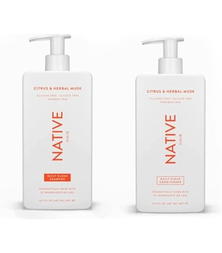 Amazon.com : Native Shampoo and Conditioner Contain Naturally