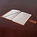 Dragonfly Refillable Writing Journal | Faux Leather Cover, Magnetic Clasp + Pen Loop | Blank Notebook | 200 Lined Pages, 5 x 8 Inches for Travel, Personal, Poetry | Brown | The Amazing Office