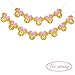 Pink And Gold Glitter Minnie Happy