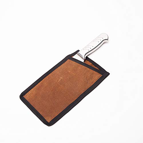 Durable Cleaver Edge Guard, 16OZ Waxed Canvas Knife Covers, Heavy Duty