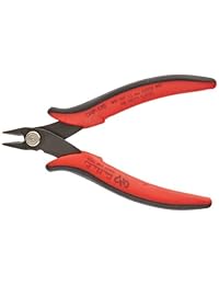 Cortador de alambre micro suave Hakko CHP 170, 0.05 pulgadas de separación, capacidad máxima de corte de calibre 16, Rojo, 1