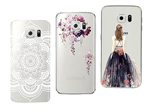 NOVAGO Packung mit 3 Schutzhülle für Samsung Galaxy S6 Edge... en promo sur Amazon