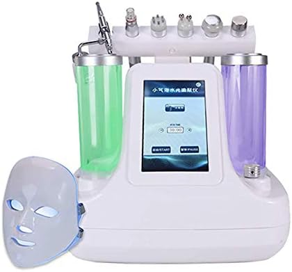 8 in 1 Small Bubble Water Oxygen Machine Hydrogen Peroxide Skin Care Rejuvenation Cleaning Blackhead Face Dirt Beauty Machine for All Skin Types