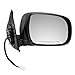 Passengers Power Side View Mirror Textured Replacement for Toyota Pickup Truck 87910-04170 AutoAndArt