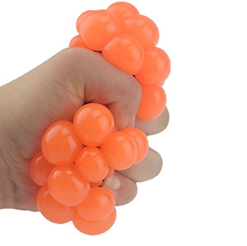 orange squishy ball