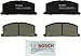 BOSCH BC242 QuietCast Premium Ceramic Disc Brake Pad Set - Compatible with Select Chevrolet Nova; Geo Prizm; Toyota Camry, Celica, Corolla, MR2, Paseo, Tercel; FRONT