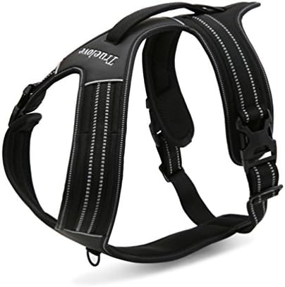 DOOVE 3M Reflective Dog Vest, Medium, Black