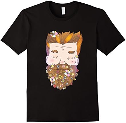 Men's Hipster Beard Graphic Designer Unisex T-Shirt Medium Black