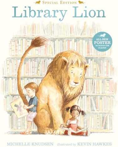 Library Lion: Knudsen, Michelle, Hawkes, Kevin: 9780606066662
