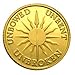 Game of Thrones: Doran Martell Brass 1/2 Penny, Collector Grade By Shire Post Mint