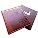 Totocan 4x6 Photo Album 600 Pockets, Extra Large Capacity Picture Album with Vintage Leather Cover, Family, Baby, Wedding Album (Red Brown)