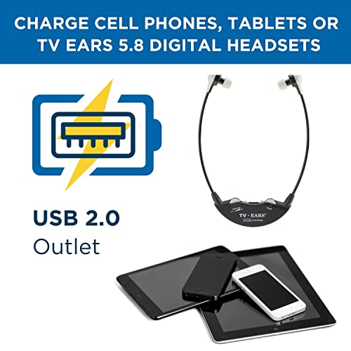 TV Ears Voice Clarifying TV Sound Bar TV Speaker System for Great