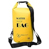 TMLSPORT - Waterproof Dry Bag (Yellow, 20L)