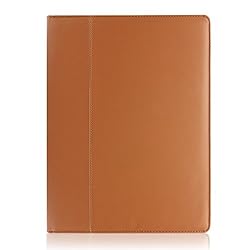 KHOMO Universal Tablet Padfolio Zippered Case for