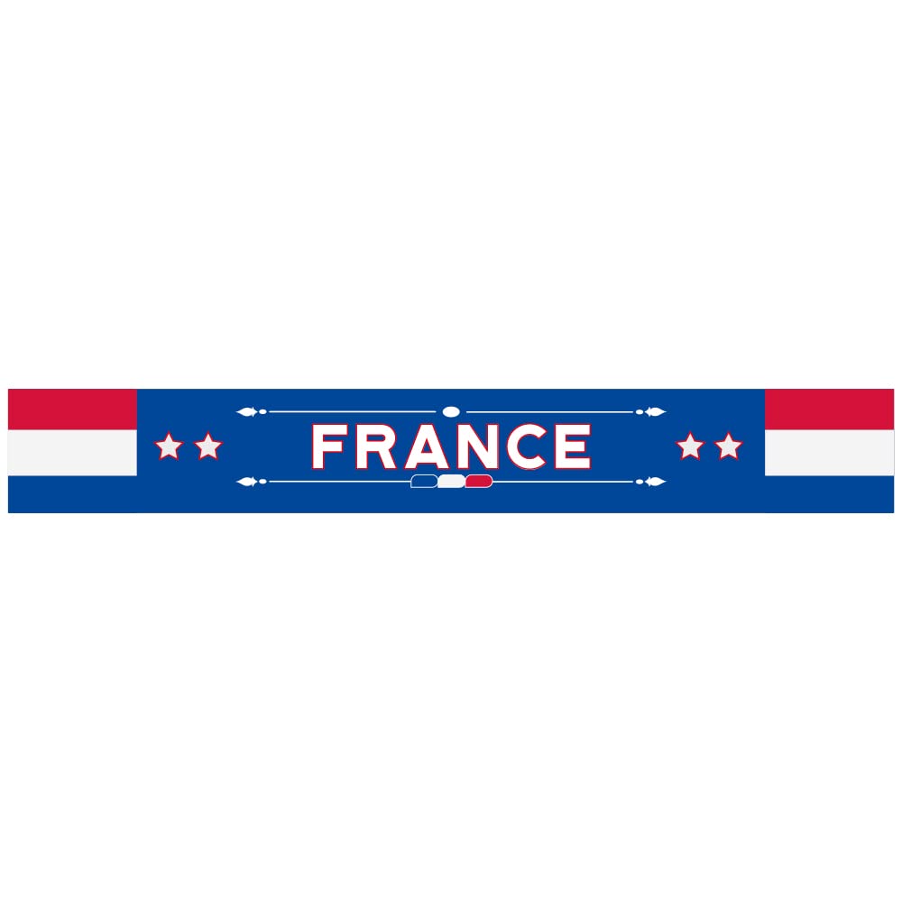 World Cup Fifa Qatar 2022 Official Scarf France,Unisex,One Size