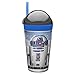 Zak! Designs Zak! Snak Snack & Drink Container Featuring Star Wars Graphics, 4 oz. Snack and 10 oz. Drink in One Easy To Open Container, BPA-free and Break-resistant Plastic