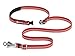 Ruffwear Adjustable Length Dog Lead, Hands Free - Waist Belt for Running, Walking or Hiking, All Sized Breeds, Length: 1.1-1.8 m (3.5-6 ft), Width: 25 mm (1 in), Kokanee Red, Slackline Leash, 40403-604