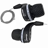 MicroShift 3X7 Speed Shimano Compatible Bicycle Twist Grip Shift Gear Shifters