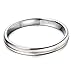 Tungary 2mm Womens Tungsten Carbide Rings Wedding Engagement Band Promise Domed Size 5.5