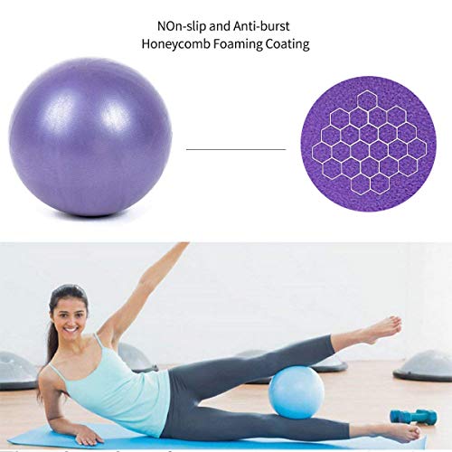 XIECCX Mini Yoga Balls 9 Inch Exercise Pilates Ball Therapy Ball Balance Ball Bender Ball Barre