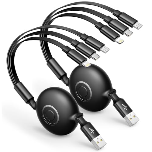 Aioneus 3-in-1 Retractable Multi Charger Cable