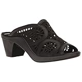 Romika Womens Mokassetta 265 Black Leather Sandals