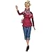 E-TING 2 Set Fashion Doll Clothes Casual Wear Coat Tops Blouse Pants Trousers Red Dress Handbag Shoes for Barbie Dolls