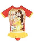 Disney Girls' Beauty and The Beast Two Piece Swim Set