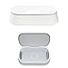 easycare Portable Multiuse UV Sterilizer Multifunctional Cell Phone Sterilizer Smartphone Sanitizer Cell Phone Cleaner, Cell Phone Aroma SPA House for Phone, Watch and Jewelry (White)