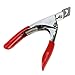 Nail Art Edge Cutter Nail Clipper Tips Manicure Pedicure Tool Hot (Red）