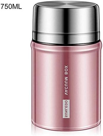 Braised Beaker Insulated Stainless Steel Food Jar Double Wall Smolder Food Porridge Thermos Vacuum Pot 750ML /1000ML