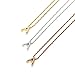 Me Plus Petite Initial Letter Alphabet Pendant Charm Gold Dipped Necklace Gold Silver Rosegold (23 Letters)
