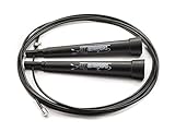 ULTRA LIGHT SPEED Jump Rope for Double Unders - Versatile Cable Speed Rope *w/FREE eBook* : : Fully Adjustable Length for All Sizes