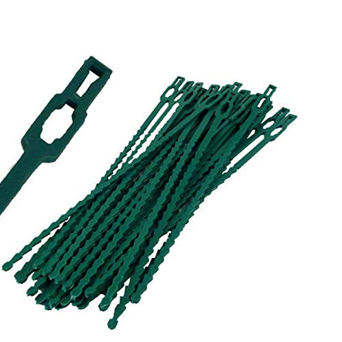 TF Adjustable Plant Ties Flexible Plant Cable Ties Plastic Garden Ties Plant Support Tree Shrut Vine
