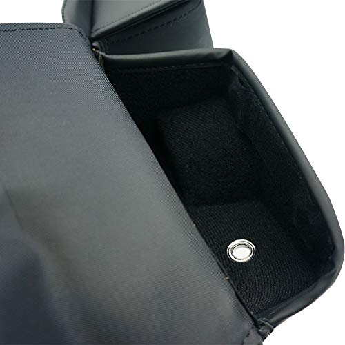 WOWTK Windshield Bag, Three Pocket Batwing Fairing Pouch fits for
