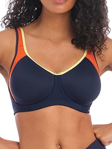 Freya Women's Sonic Underwire Spacer Molded Sports Bra, Navy Spice