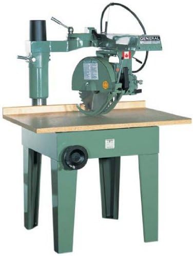 4. General International 14-Inch Radial Arm Saw