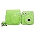 Fujifilm Instax Mini 9 Instant Camera Lime Green + Fuji Instax Film Twin Pack (20PK) + Camera Case + Frames + Photo Album + 4 Color Filters and More Top Accessories Bundle