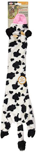 Ethical Pets Skinneeez Crinklers Cow Dog Toy, 23-Inch